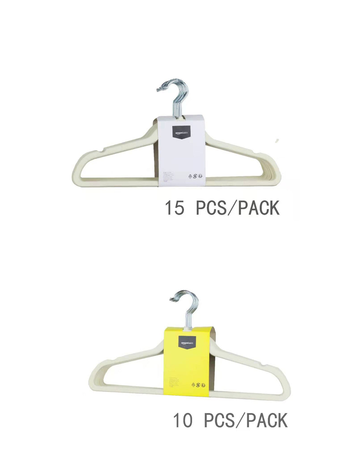 Amazon Basics Slim Velvet Clothes Hangers 50-Pack