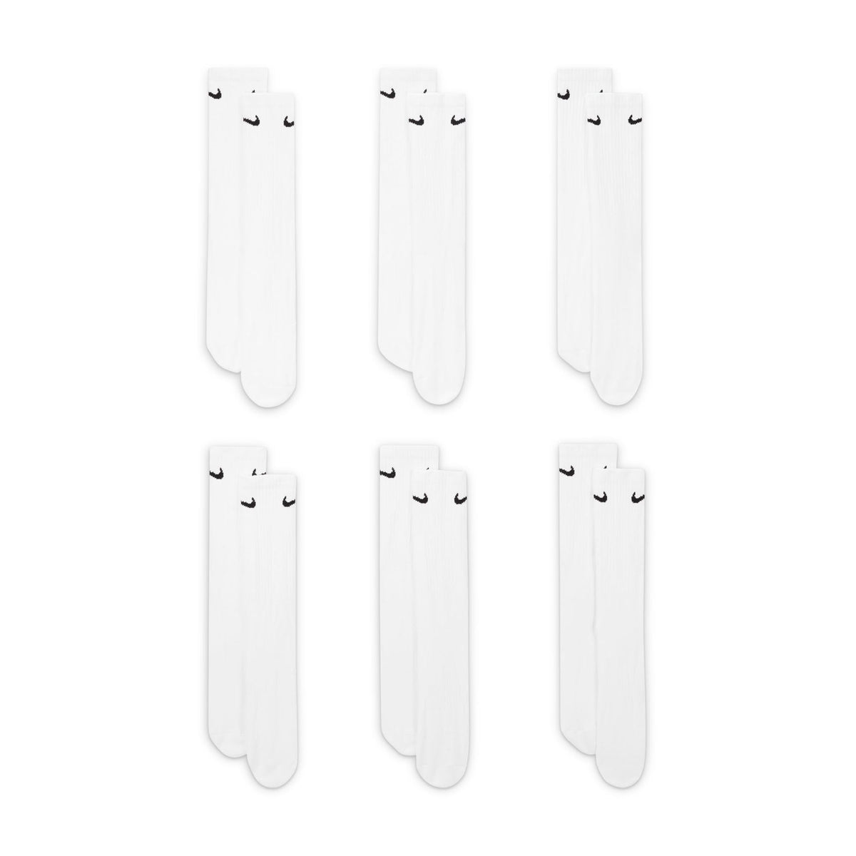 Nike Everyday Cushioned Crew Socks – 6 Pairs