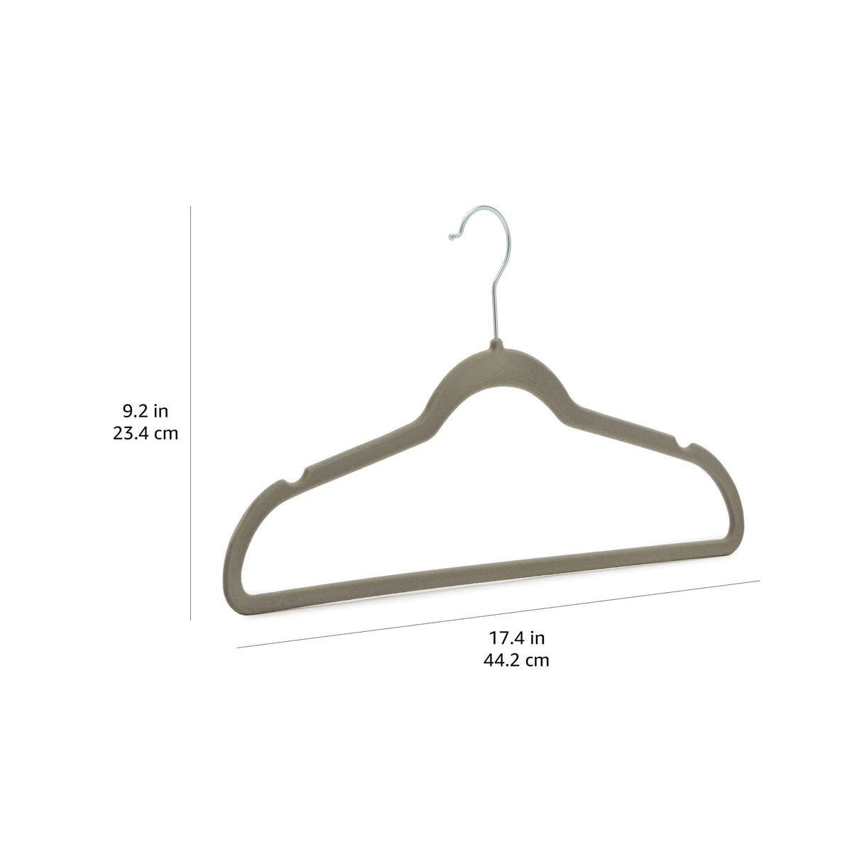Amazon Basics Slim Velvet Clothes Hangers 50-Pack