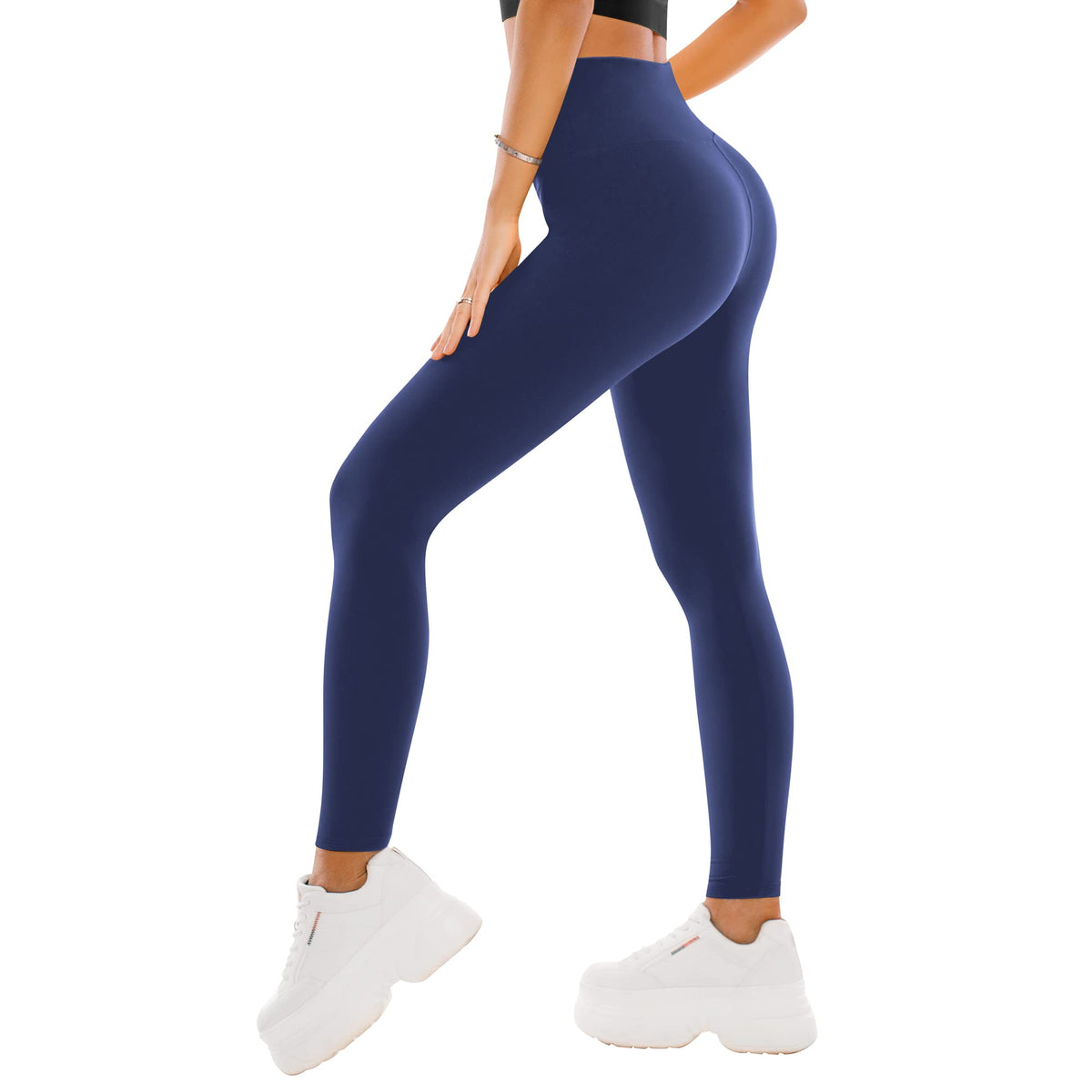 Women's High-Waisted Soft Stretch Leggings