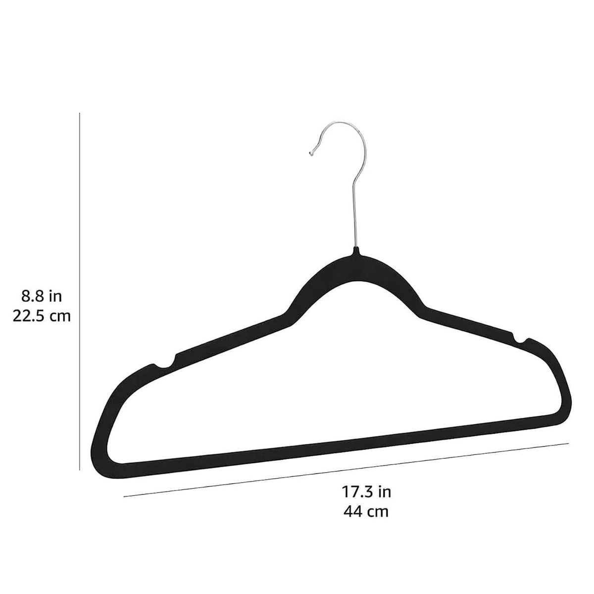 Amazon Basics Slim Velvet Clothes Hangers 50-Pack