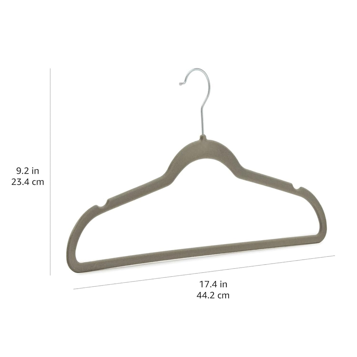 Amazon Basics Slim Velvet Clothes Hangers 50-Pack