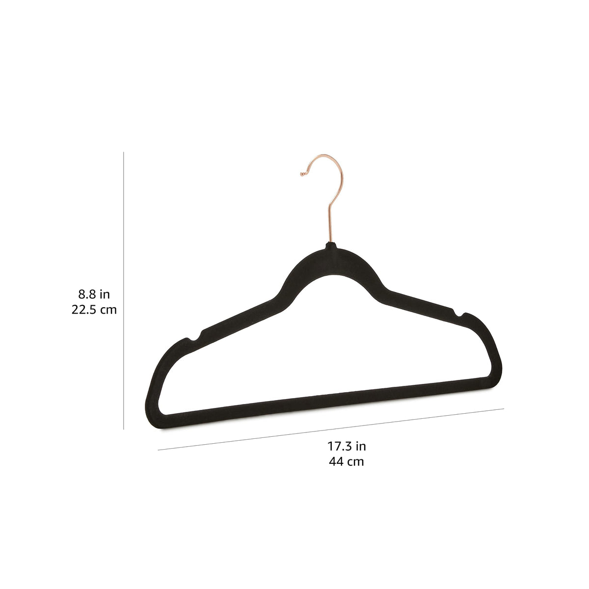 Amazon Basics Slim Velvet Clothes Hangers 50-Pack