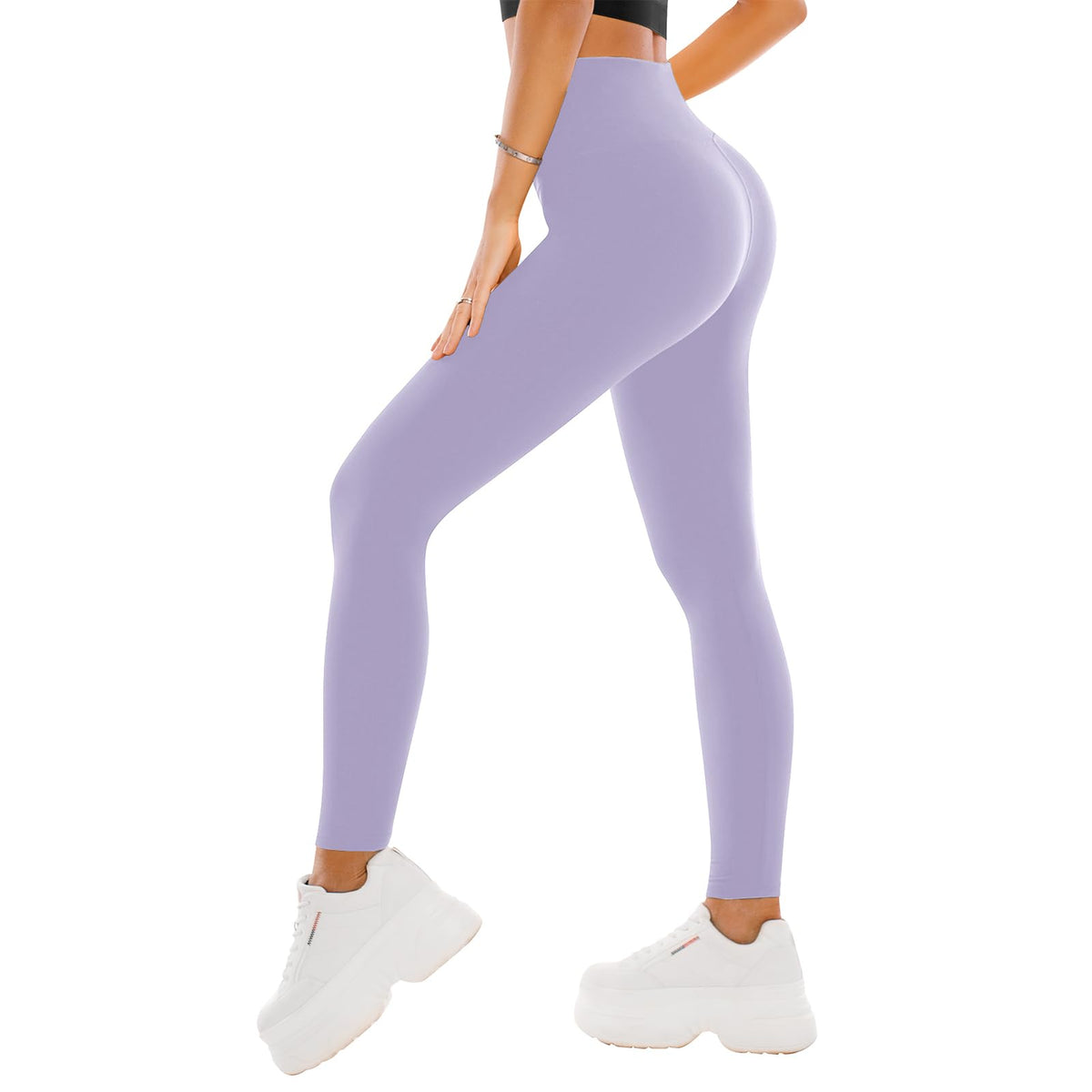 Women's High-Waisted Soft Stretch Leggings
