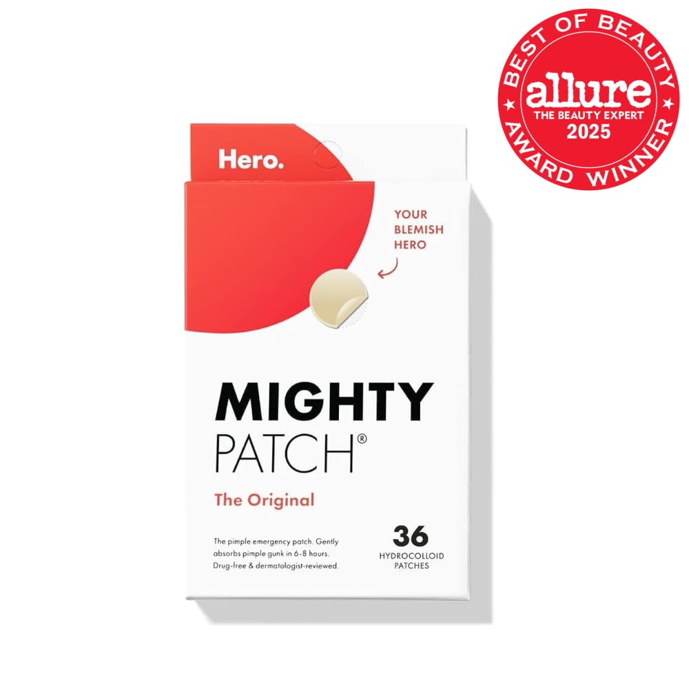 Hero Cosmetics Mighty Patch Mini Invisible+ Acne Pimple Patches, 30 Ct