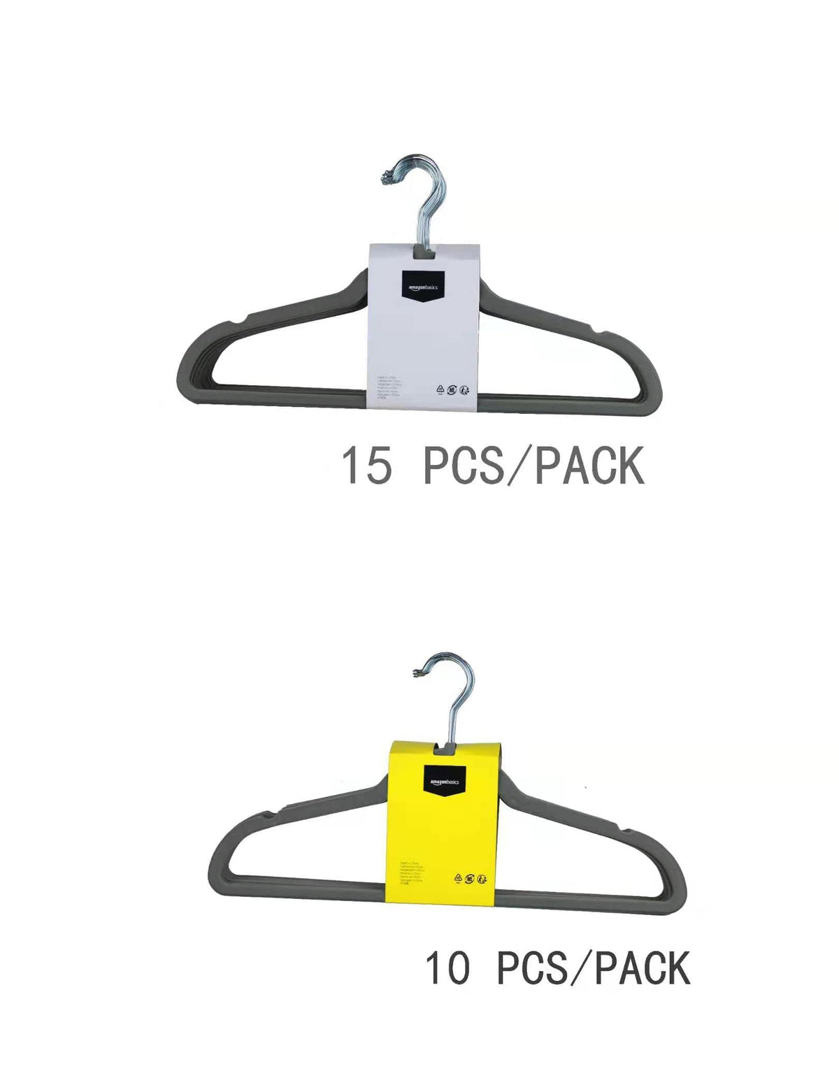 Amazon Basics Slim Velvet Clothes Hangers 50-Pack