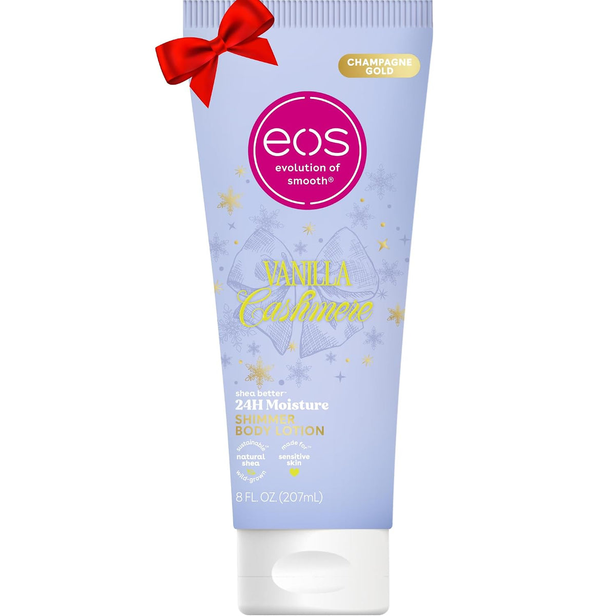 eos Shea Better Body Lotion- Vanilla Cashmere, 24-Hour Moisture, 16 fl oz