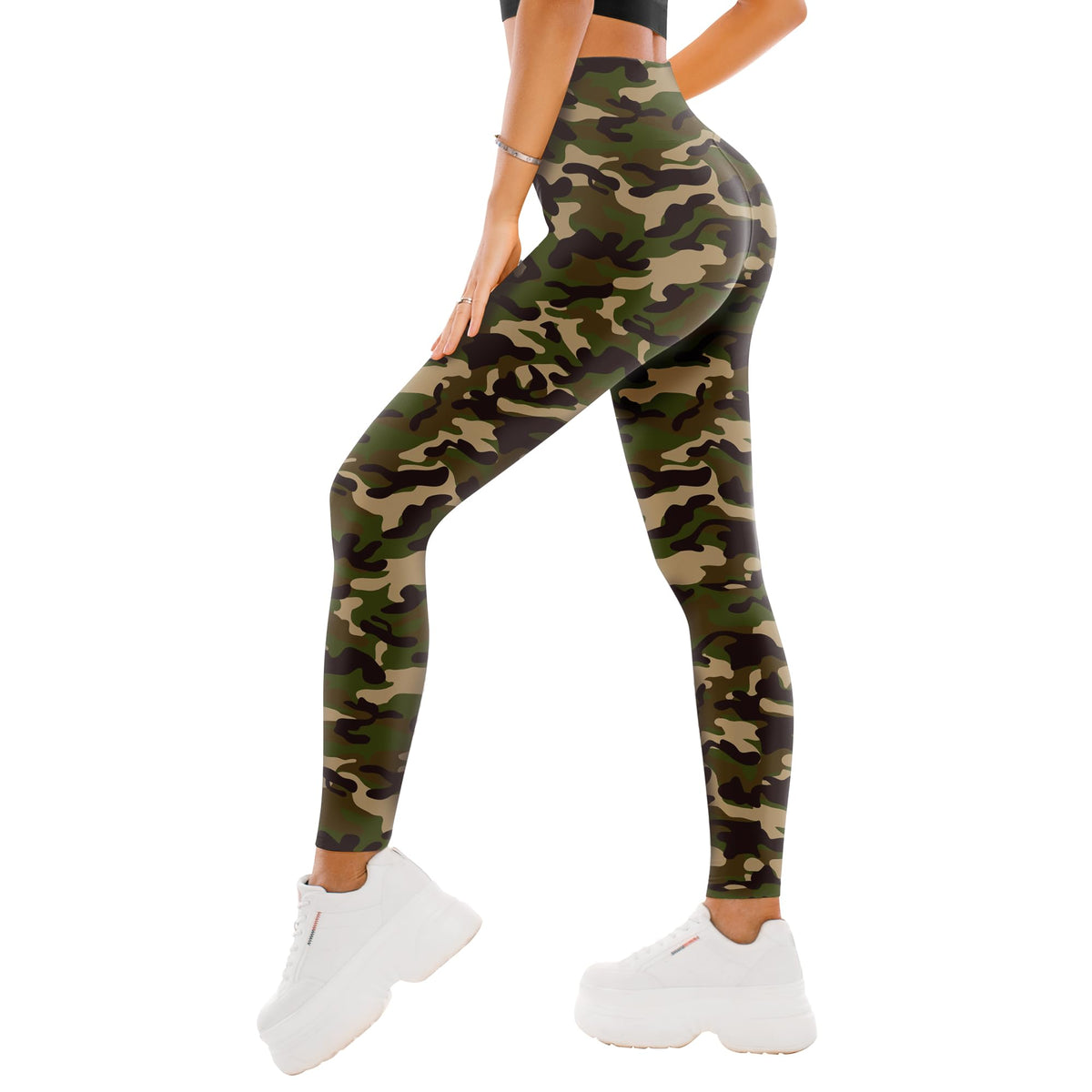 Women's High-Waisted Soft Stretch Leggings