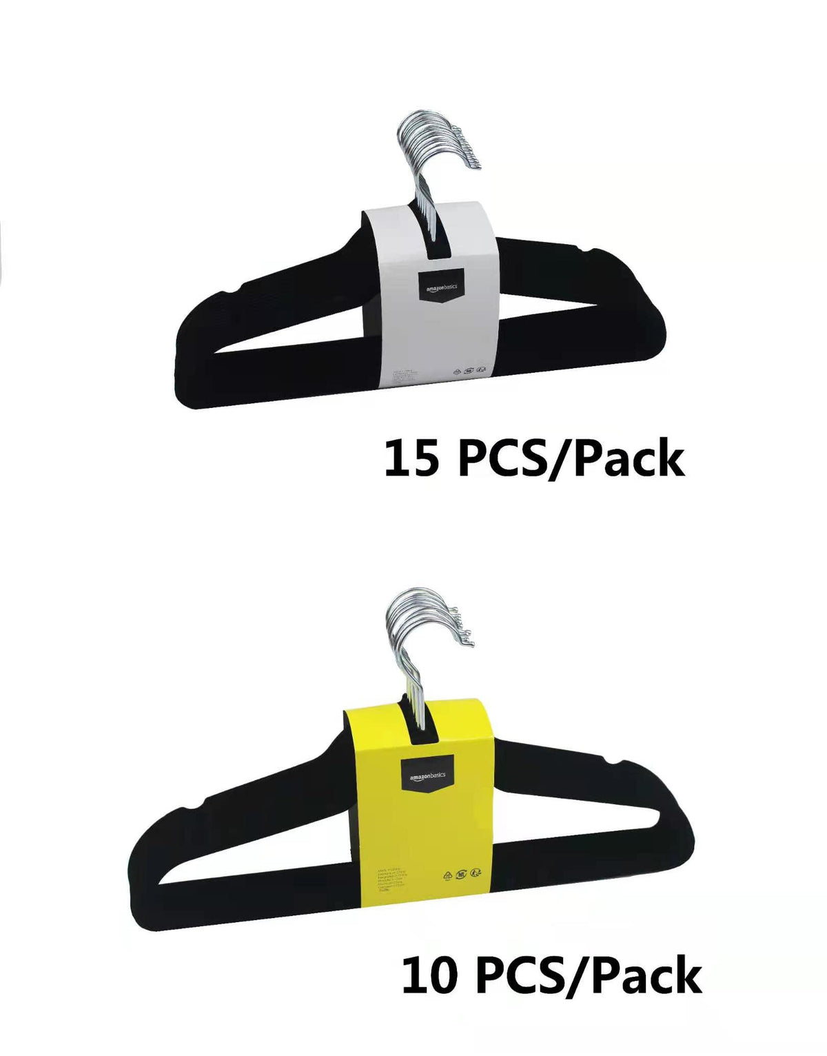 Amazon Basics Slim Velvet Clothes Hangers 50-Pack