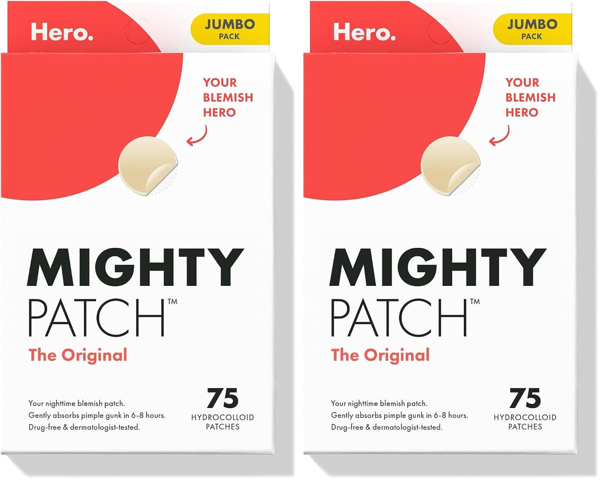 Hero Cosmetics Mighty Patch Mini Invisible+ Acne Pimple Patches, 30 Ct