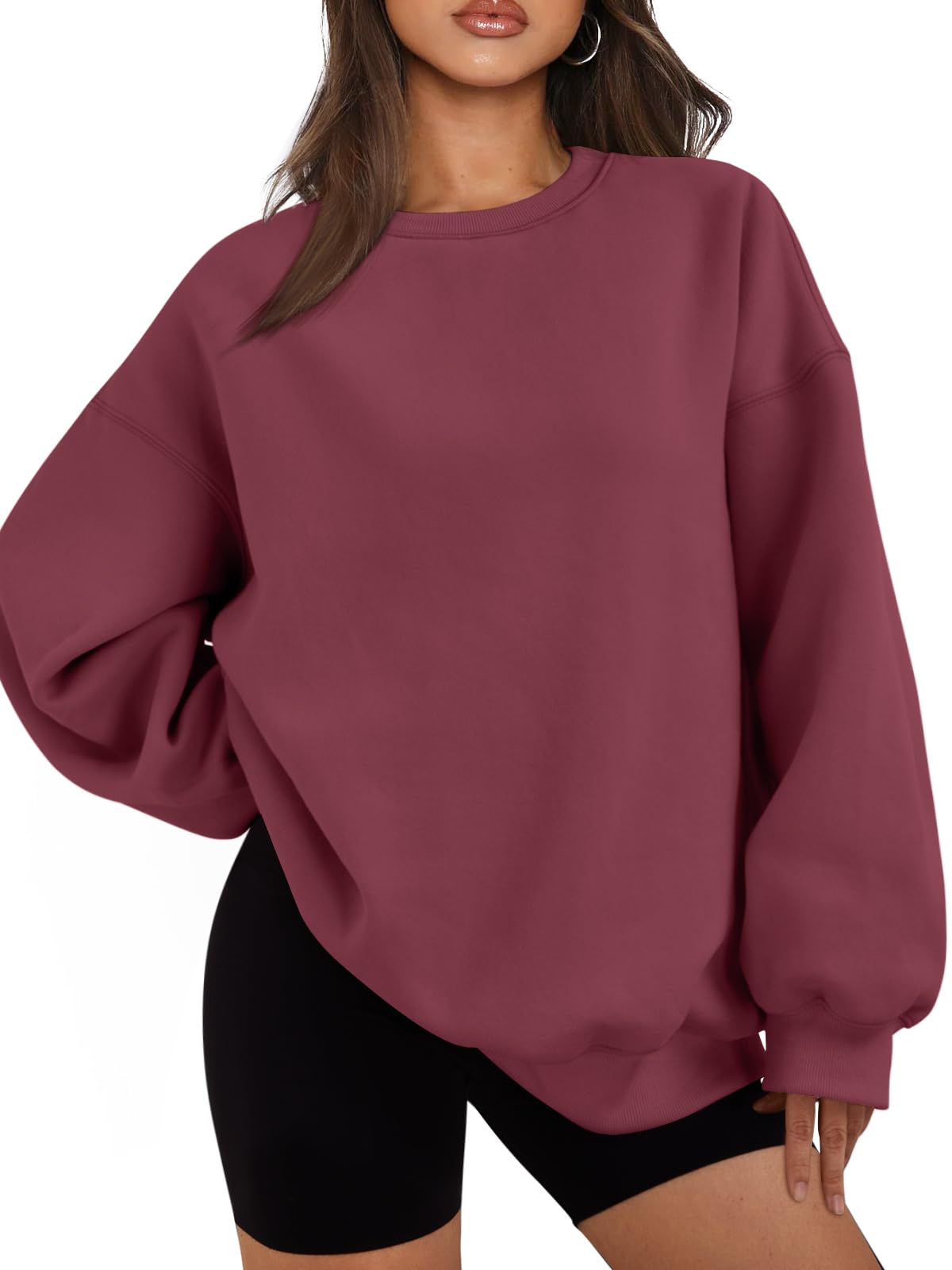 EFAN Women's Oversized Crewneck Sweatshirt