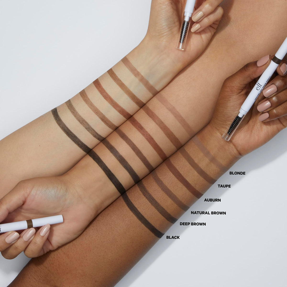 e.l.f. Instant Lift Brow Pencil, Dual-Sided, Deep Brown