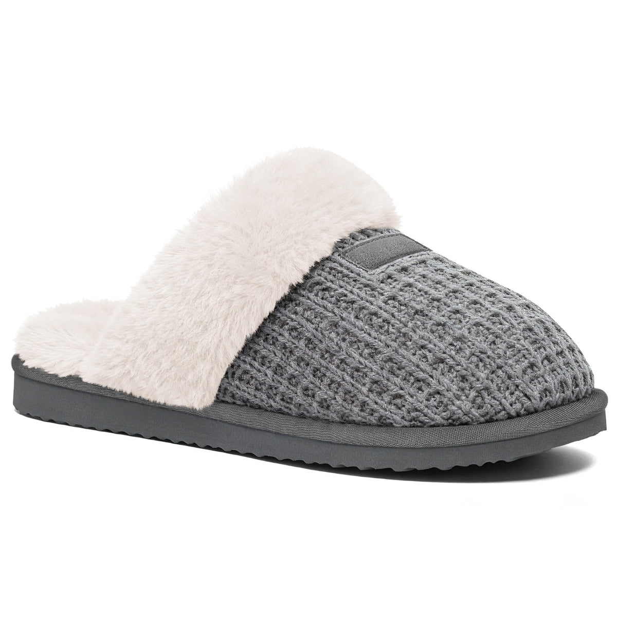 Litfun Women's Fuzzy Memory Foam Slippers