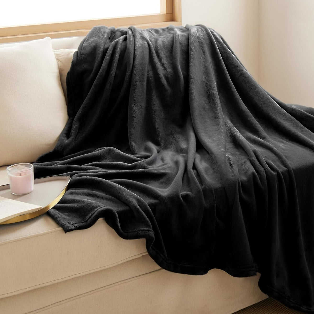 Bedsure GentleSoft Fleece Blanket Twin Size