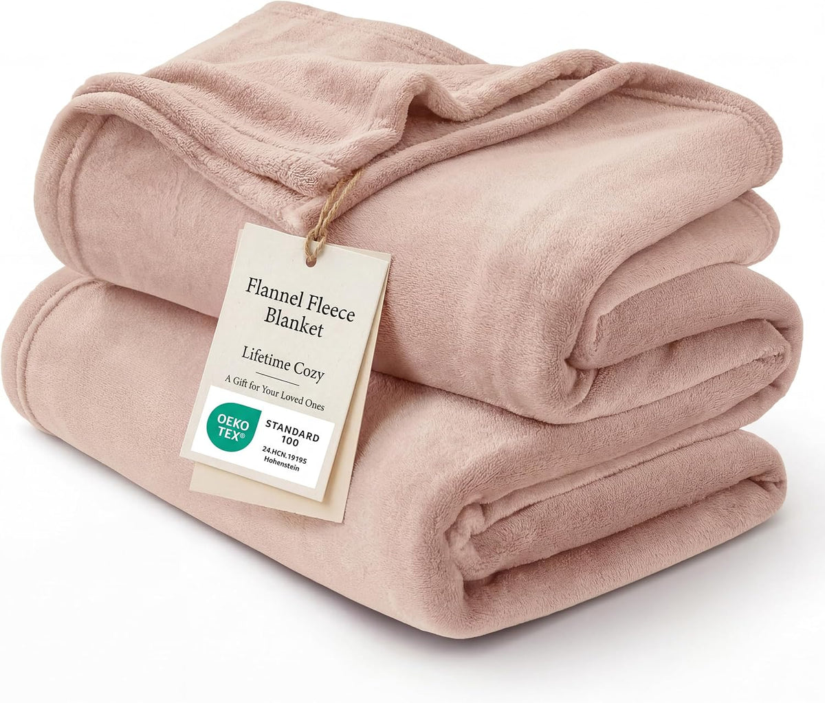 Bedsure GentleSoft Fleece Blanket Twin Size