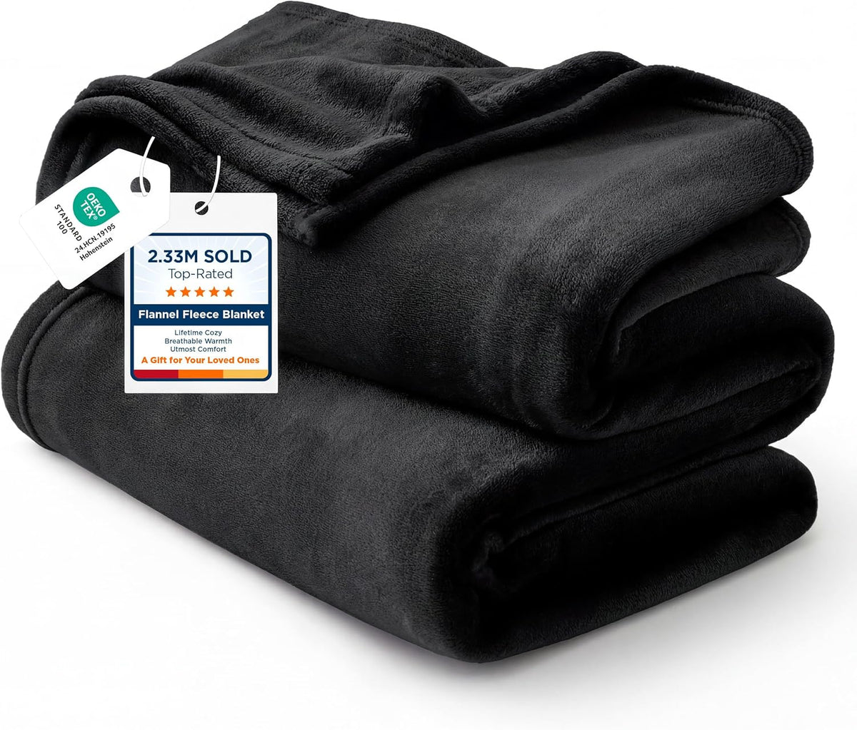 Bedsure GentleSoft Fleece Blanket Twin Size