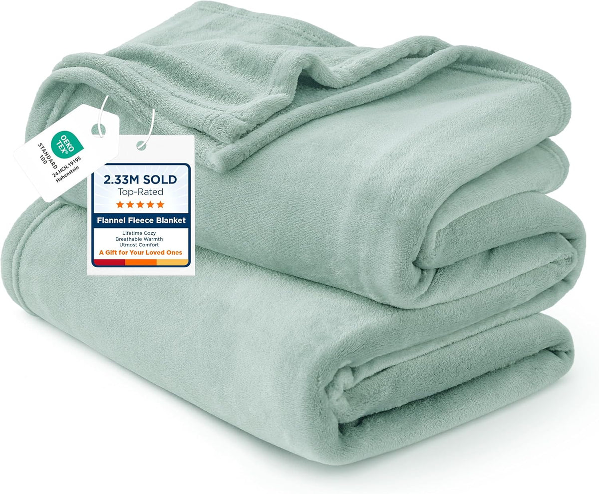 Bedsure GentleSoft Fleece Blanket Twin Size