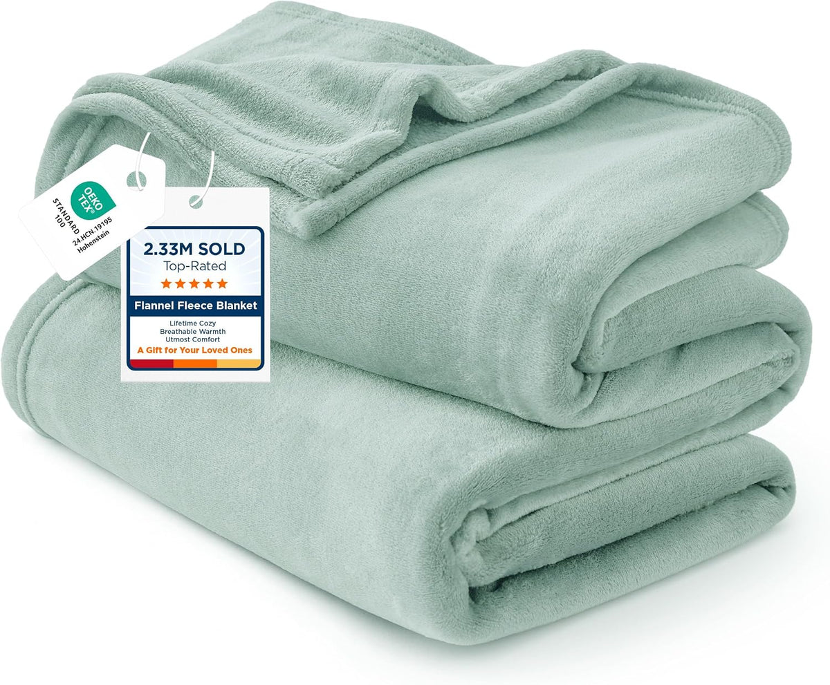 Bedsure GentleSoft Fleece Blanket Twin Size
