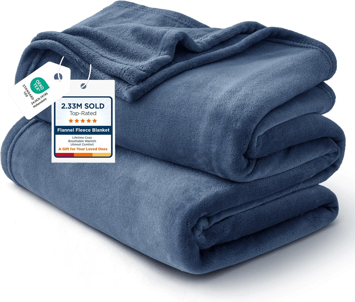 Bedsure GentleSoft Fleece Blanket Twin Size