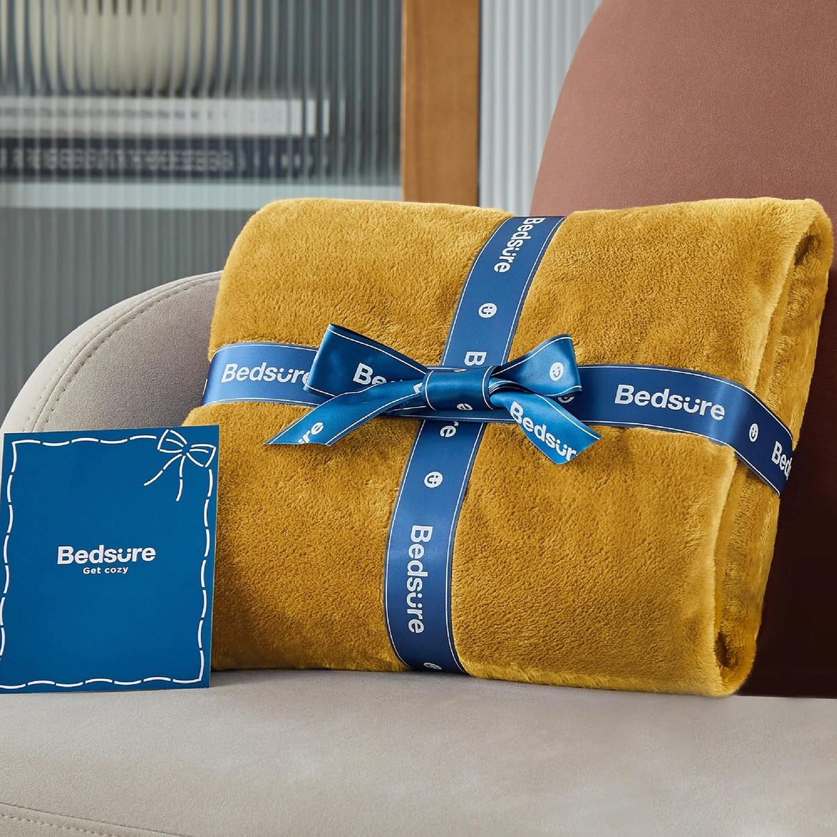 Bedsure GentleSoft Fleece Blanket Twin Size